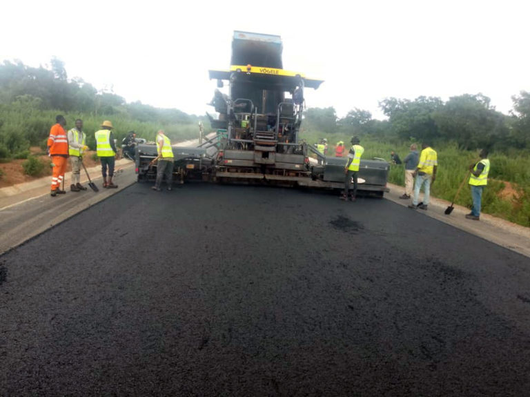 Contrôle des travaux d'entretien du réseau routier national non revêtu - Région Centrale, RN 12